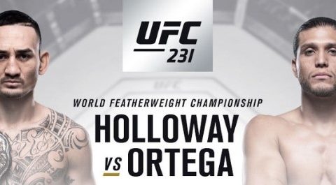 UFC 231 Holloway vs. Ortega